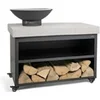 Image de Brasero barbecue sur desserte DOC329