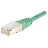 Image de - Cordon de raccordement - RJ-45 (M) pour RJ-45 (M) - 1 m - STP - CAT 5e - vert