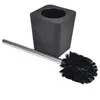Image de brosse wc plastique effet soft touch vitamine noir