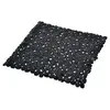 Image de fond de douche galet pvc 52*52cm vitamine noir