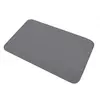 Image de Tapis de bain 45 x 75 cm microfibre unie vitamine Anthracite
