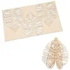 Image de Puzzle 3d à personnaliser "feuille" 29cm naturel