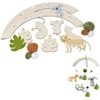 Image de Kit Mobile Enfant Bois "Hello Jungle" 27cm Naturel