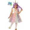 Image de Deguisement Licorne Lumineuse - S 3-4 Ans Pour Enfant