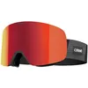 Image de Cébé - Striker 2 Heritage L Cat 3 - Masque ski Black - Dark Grey Flash Revo Red Cat 3