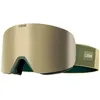 Image de Cébé - Striker 2 Heritage SM Cat 3 - Masque ski Kaki Green - Dark Grey Revo Flash Gold Cat 3