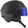 Image de Cébé - Pow 2 Vision Vario Cat 1-3 - Casque ski avec visière Black Grey - 56 - 58 cm