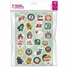 Image de 24 stickers Calendrier de l' Avent - Happy Christmas