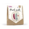 Image de Kit Punch needle Ø 20 cm - Végétal - Graine Créative