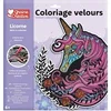 Image de Un Coloriage velours licorne