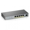 Image de GS1350-6HP - Commutateur - intelligent - 5 x 10/100/1000 (PoE+) + 1 x Gigabit SFP (liaison montante) - de bureau - PoE+ (60 W)