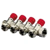 Image de Collecteur Laiton A Portee Plate Avec Vannes A Clapet Easy Lock