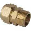 Image de Raccord droit mâle PER à compression 25mm x 26/34 - 1" Fixoconnect