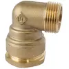 Image de Coude mâle en laiton SUMO à visser pour tube PE 32mm x 26/34 - 1" Pronorm