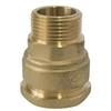 Image de raccord laiton pour tube pe - mâle 3/4'' - ø 32
