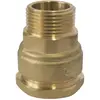 Image de Raccord droit mâle laiton pour tube PE à visser SUMO 40mm x 33/42 - 1 1/4" Pronorm