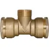 Image de Raccord en T adaptateur à compression en laiton Pronorm 32mm x M 1" x 32mm