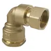 Image de Coude à écrou prisonnier en laiton SUMO à visser pour tube PE 25mm x 20/27 - 3/4" Pronorm