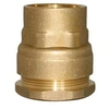 Image de Raccord Laiton Droit Femelle (40/49) 1""1/2 Acs Raccordement Pour Pe Ø50