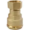 Image de Raccord droit à écrou tournant femelle laiton pour tube PE à visser SUMO 25mm x 26/34 - 1" Pronorm