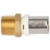Image de Raccord droit mâle multicouche à sertir 26mm x 20/27 - 3/4" Fixoconnect