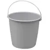 Image de Aluminium et plastique seau 5l*gris mouchete *rivaton*s5