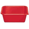 Image de Aluminium et plastique cuvette 24 carre 3l*rouge *rivaton
