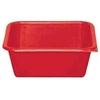 Image de Aluminium et plastique cuvette 29 carre 5l5*rouge *rivaton