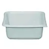 Image de Aluminium et plastique cuvette 32 carre 8l5*gris mouchete*riv.