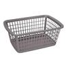 Image de Aluminium et plastiq corbeille rangement 36x25x15 silver