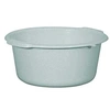 Image de Aluminium et plastique bassine 11l 38x16 rond*gris mouchete*riv