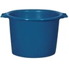 Image de Aluminium et plastique baquet rond 55l rivaton bleu