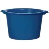 Image de Aluminium et plastique baquet rond 75l rivaton bleu