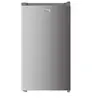 Image de Refrigerateur Table top 91L net. Classe E. 1 clayette verre, Corps gris et porte Silver