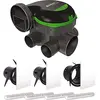 Image de Kit VMC autoréglable Aldes EasyHOME PureAIR Classic avec grilles ColorLINE et entrées d’air AirFILTER
