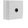 Image de - Prise TV saillie Bel'Vue Ø9.52mm - gris