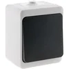 Image de - Interrupteur Va et Vient - IP54 - noir