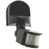 Image de Détecteur de mouvement noir intérieur/extérieur Zenitech 160° portée 5-12m
