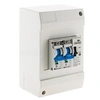 Image de - Coffret chauffe-eau 2 disjoncteurs 2A-20A + contacteur jour/nuit