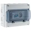 Image de - Coffret électrique étanche IP65 8 modules équipé + accessoires