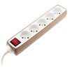 Image de - Multiprise 5x16A 2P+T + interrupteur + housse - Taupe