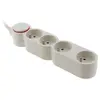 Image de - Bloc Home 4 prises 16A 2P+T câble 1,5m - Blanc