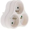 Image de Zenitech - Multiprise triplite 3x16A triangulaire - Blanc