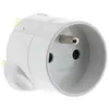 Image de Zenitech - Adaptateur Prise Voyage UK vers FR - Plastique - Certifié CE, Prise Mâle UK à Femelle FR - Idéal pour Les Voyageurs - Facile d'Utilisation - Pratique - Blanc en occasion ou reconditionné