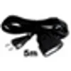 Image de - Prolongateur qualité HO3VVH2F 2x 0,75mm² prise 6A - Noir 5m