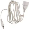 Image de Zenitech - Rallonge 3m - HO3VVH2F 2x0,75mm² 6A - blanc