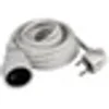 Image de - Prolongateur ménager 16A HO5VV-F 3G1mm² - Blanc 1,90m