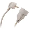Image de Zenitech - Prolongateur 16A 2P+T HO5VV-F 3G1,5mm² - blanc 3m