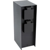 Image de - Borne de jardin à fixer 4x16A IP44 - Aluminium Noir