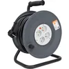Image de Zenitech - Enrouleur H05VV-F 4 Prises 3G1,5mm² 40m + Coupe-Circuit - Gris en occasion ou reconditionné